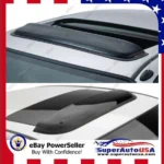 42" Smoke Tinted Sunroof Sun Rain Shades Window Visors Deflector - Image 2
