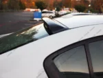 Fit 2012-2015 Honda Civic 4Dr ABS Black Rear Roof Window Visor Spoiler 3D JDM - Image 3