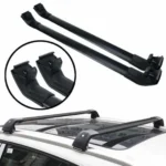 Fit 2014-2024 BMW X5 Baggage Luggage Cross Bar Crossbar (Black) - Image 4