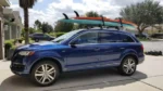 Fit 2014-2024 BMW X5 Baggage Luggage Cross Bar Crossbar (Black) - Image 5