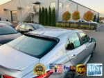 Fit 2018-2024 Toyota Camry 3D JDM ABS Black Rear Roof Window Visor Spoiler (Black) - Image 2
