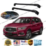 Roof Rack Cross Bar - Premium Black | Fits INFINITI QX60 (2014-2020) - Image 3