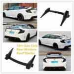 Fit 2016-2021 Honda CIVIC 10th Sedan Roof Vortex Generators (Gloss Black) - Image 10