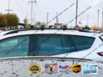 Fit 2013-2019 Ford Escape Baggage Luggage Cross Bar Black - Image 2
