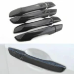Fit 2016-2020 Honda Civic Door Handle Cover Bezel Trim (Carbon Fiber Print, Smart Holes) - Image 9
