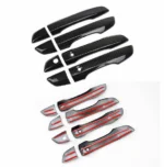 Fit 2016-2020 Honda Civic Door Handle Cover Bezel Trim (Carbon Fiber Print, Smart Holes) - Image 7