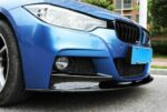 Fit 2012-2018 BMW F30 3 Series M Style Front Bumper Lower Lip (Carbon Fiber Print) - Image 2