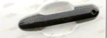 Fit 2019-2021 Toyota RAV4 Car Side Door Handle Cover Trim (Carbon Fiber Print, Smart Holes) - Image 3