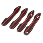 Fit 2019-2021 Corolla Car Side Door Handle Cover Trim (Carbon Fiber Print, Smart Holes) - Image 7