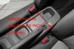 Universal Adjustable Black Big Storage Armrest Box Center Console (Black) - Image 4