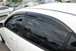 For Hyundai Tucson 2016-2018 3D Mugen Style Vent Window Visors Rain Sun Wind Guards Shade Deflectors - Image 4