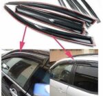 For Hyundai Tucson 2016-2018 3D Mugen Style Vent Window Visors Rain Sun Wind Guards Shade Deflectors - Image 9