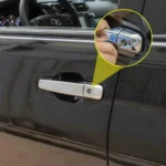 Fit 2007-2019 Toyota Tundra External Door Handle Knobs Trim Decor Cover (Chrome) - Image 4