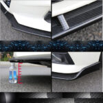 Fit 2019-2020 NISSAN ALTIMA FRONT BUMPER LIP SPOILER (Carbon Fiber Print) - Image 2