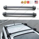 Fit 2017-2020 Jeep Compass Cross Bar Baggage Roof Rack OE Style Crossbars - Image 3