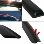 Fit 2020 up Toyota Corolla 4Dr Sedan In-Channel Vent Window Visors Rain Sun Wind Guards Shade Deflectors - Image 2