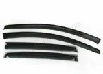 Fit 2008-2017 Mitsubishi Lancer Out-Channel Vent Window Visors Rain Sun Wind Guards Shade Deflectors - Image 5