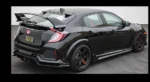 Fits 2017-21 Honda Civic Hatchback Type-R Rear Bumper Lip Conversion Kit - Image 5