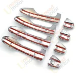 Fit 2007-2011 Toyota Camry Door Handle Cover Trims Accessories (Mirror Chrome) - Image 5