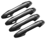 Fit 2014-2019 Toyota Highlander Door Handle Cover (Carbon Fiber Print, Smart Holes) - Image 3
