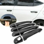 Fit 2014-2019 Toyota Highlander Door Handle Cover (Carbon Fiber Print) - Image 6