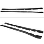 Fit 2011-2021 Dodge Charger Side Skirts Extension Body Kit (Unpainted Matte Black) - Image 5