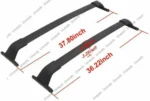 Roof Rack Cross Bar - Sleek Obsidian Alloy | Nissan Kicks (18-24) - Image 4