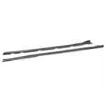 Fit 2011-2025 Dodge Charger SRT Style Side Skirts Extension kit (Unpainted Matte Black) - Image 3