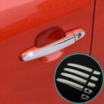 Fit 2012-2016 Honda CRV CR-V Car Door Handle Cover Trims (Mirror Chrome, Smart Holes) - Image 6