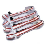 Fit 2012-2016 Honda CRV CR-V Car Door Handle Cover Trims (Mirror Chrome, Smart Holes) - Image 2