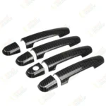 Fit 2001-2011 Toyota RAV4 Door Handle Cover Trim (Carbon Fiber Print) - Image 4