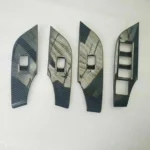 Fit 2019-2021 Toyota RAV4 Gear Position Shift Panel Cover Trim (Carbon Fiber Print) - Image 6