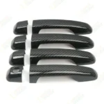 Fit 2007-2021 Toyota Tundra Door Handle Covers Trim (Carbon Fiber Print)
