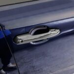 Fit 2019-2022 TOYOTA RAV4 Car Side Door Handle Cover Trim (Carbon Fiber Print, Smart Holes) - Image 5