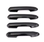 Fit 2019-2022 TOYOTA RAV4 Car Side Door Handle Cover Trim (Carbon Fiber Print, Smart Holes) - Image 8