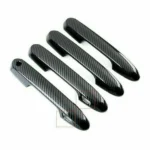 Fit 2019-2022 TOYOTA RAV4 Car Side Door Handle Cover Trim (Carbon Fiber Print, Smart Holes) - Image 9