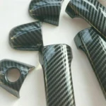 Fit 2015-2021 SUBARU WRX STI Door Handle Cover Trim (Carbon Fiber Print, Smart Holes) - Image 5