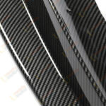 Fit 2021-2023 BMW G30 5 Series M Sport Front Bumper Lip Splitter (Carbon Fiber Print) - Image 5