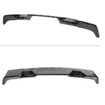 Fits 2008-2014 Chevrolet Silverado Gloss Black Rear Protector Truck Cab Spoiler - Image 5