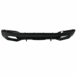 Fits 2017-2022 BMW G30 540i/550i/M550i M Sport Style Rear Bumper Diffuser Spoiler (Gloss Black) - Image 2