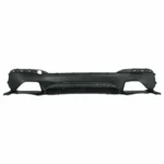 Fits 2017-2022 BMW G30 540i/550i/M550i M Sport Style Rear Bumper Diffuser Spoiler (Gloss Black) - Image 5