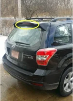 Fit 2014-2018 Subaru Forester OEM Style Roof Spoiler Wing (Unpainted / Matte Black) - Image 4