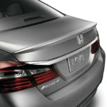 Fit 2013-2017 Honda Accord Modern Steel Trunk Spoiler wing (Metallic Grey, NH797M) - Image 3