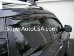 Fit 2015-2019 Subaru Outback Out-Channel Vent Window Visors Rain Sun Wind Guards Shade Deflectors - Image 2