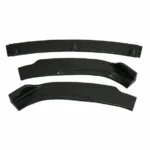 Front Lip & Spoiler - Carbon Fiber Print | Fits Tesla Model 3 (2017-2024) - Image 4
