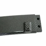 Front Lip & Spoiler - Carbon Fiber Print | Fits Tesla Model 3 (2017-2024) - Image 5