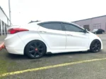For Hyundai Sonata 2008-2020 Black Side Skirts Splitter Spoiler Diffuser Wing - Image 6