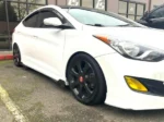 For Hyundai Sonata 2008-2020 Black Side Skirts Splitter Spoiler Diffuser Wing - Image 4