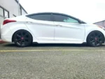 For Hyundai Sonata 2008-2020 Black Side Skirts Splitter Spoiler Diffuser Wing - Image 9