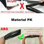 Fit 2011-2021 Jeep Grand Cherokee Window Visors Rain Guards Deflector - Image 7